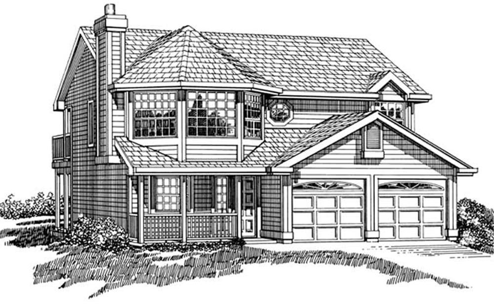 Main image for house plan # 7145