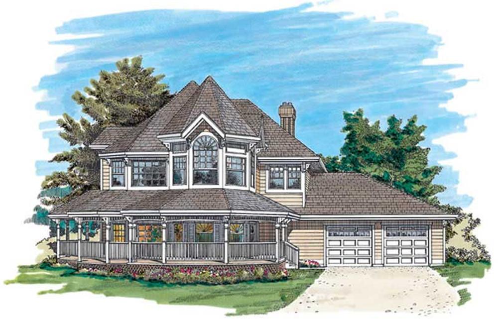 Main image for house plan # 7205