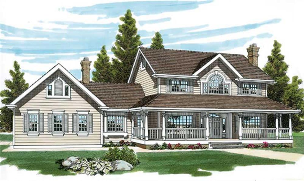Main image for house plan # 7218