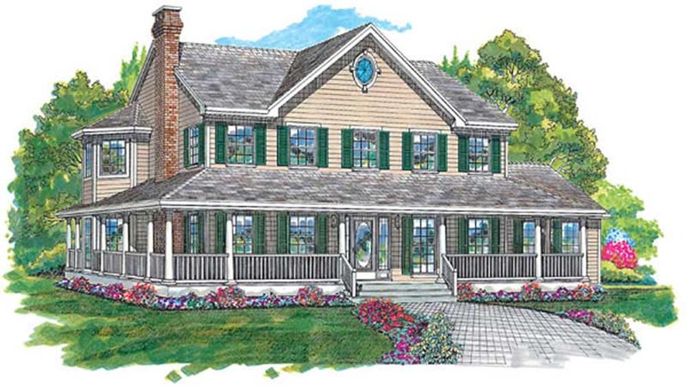 Main image for house plan # 7101