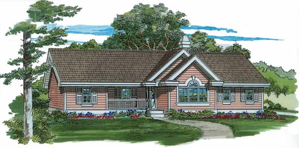 Main image for house plan # 7241