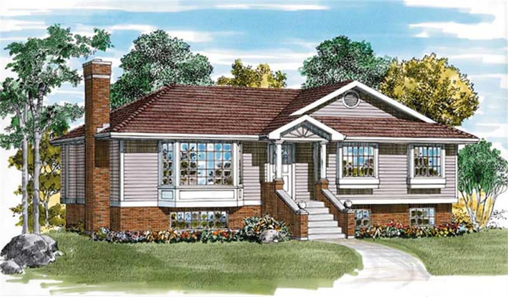 Main image for house plan # 7139