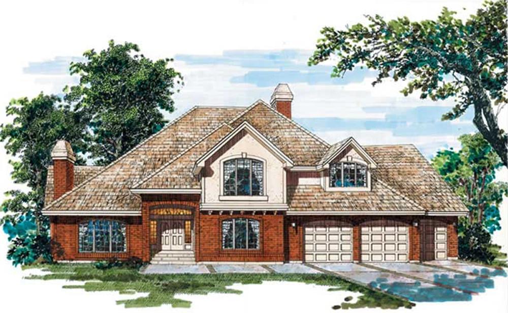 Main image for house plan # 6894