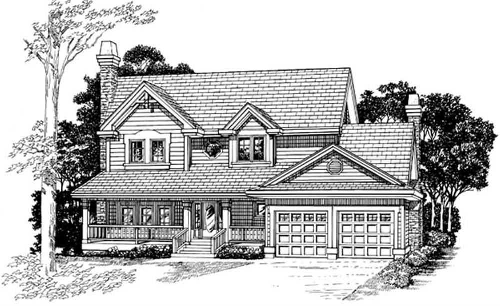 Main image for house plan # 7304