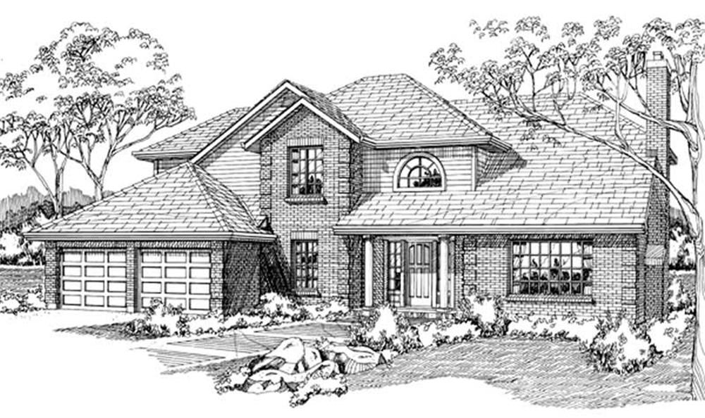 Main image for house plan # 6902