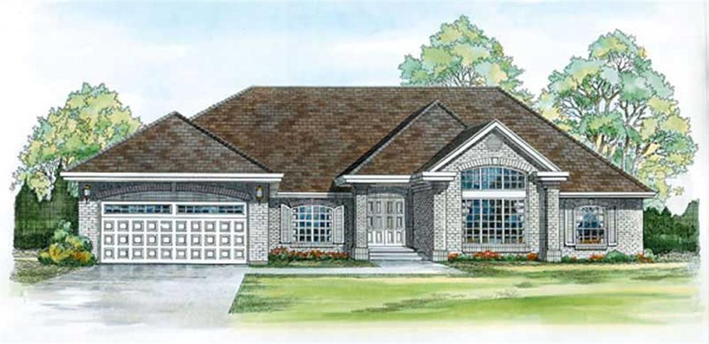 Main image for house plan # 7207