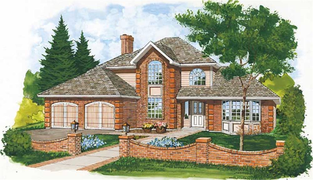 Main image for house plan # 6895