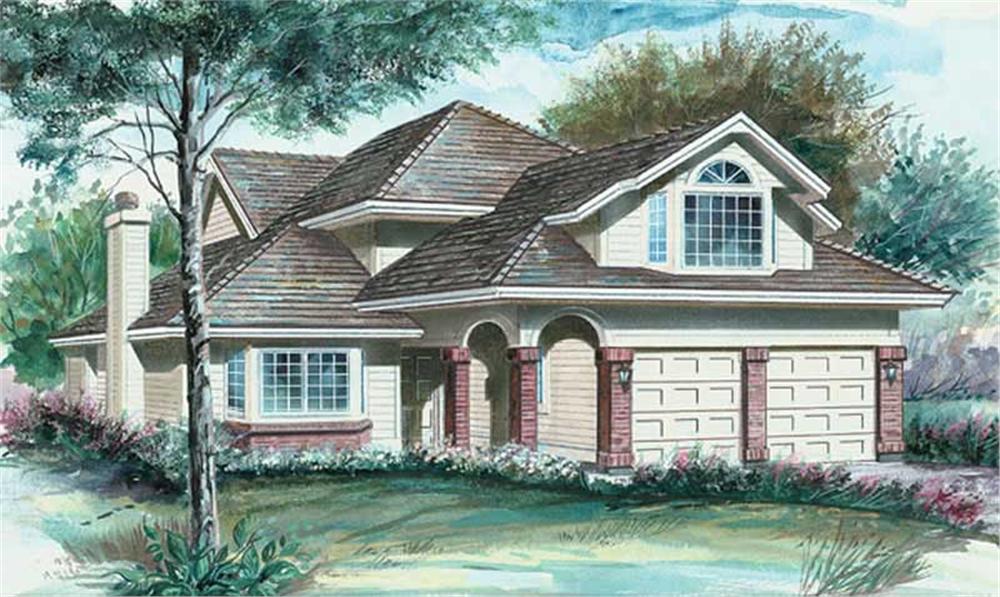 Main image for house plan # 6832
