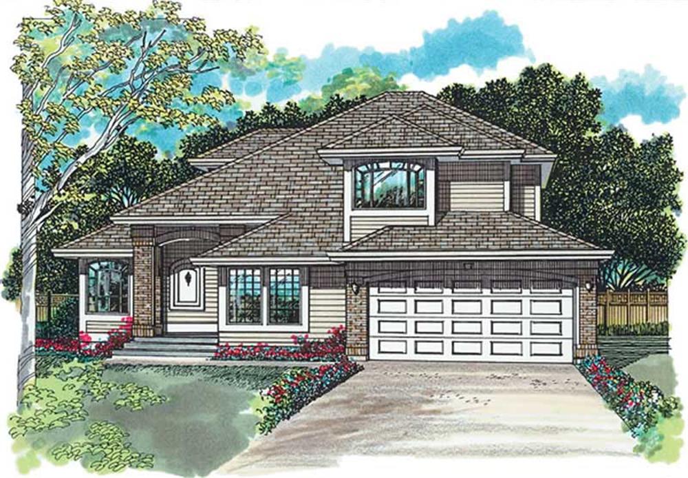 Main image for house plan # 6886