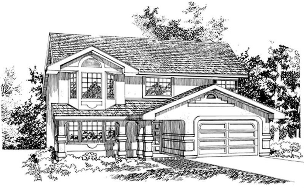 Main image for house plan # 6864