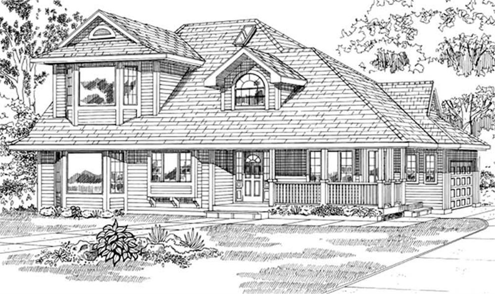 Main image for house plan # 6861