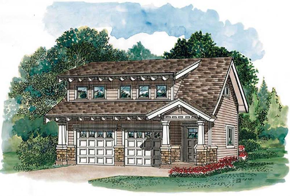 Main image for house plan # 7399