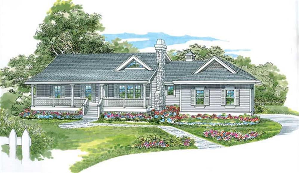 Main image for house plan # 7243
