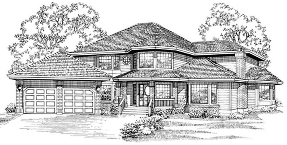 Main image for house plan # 6834