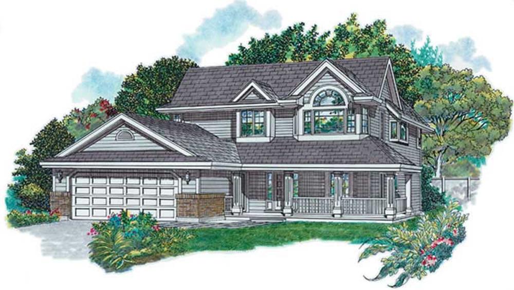 Main image for house plan # 6885