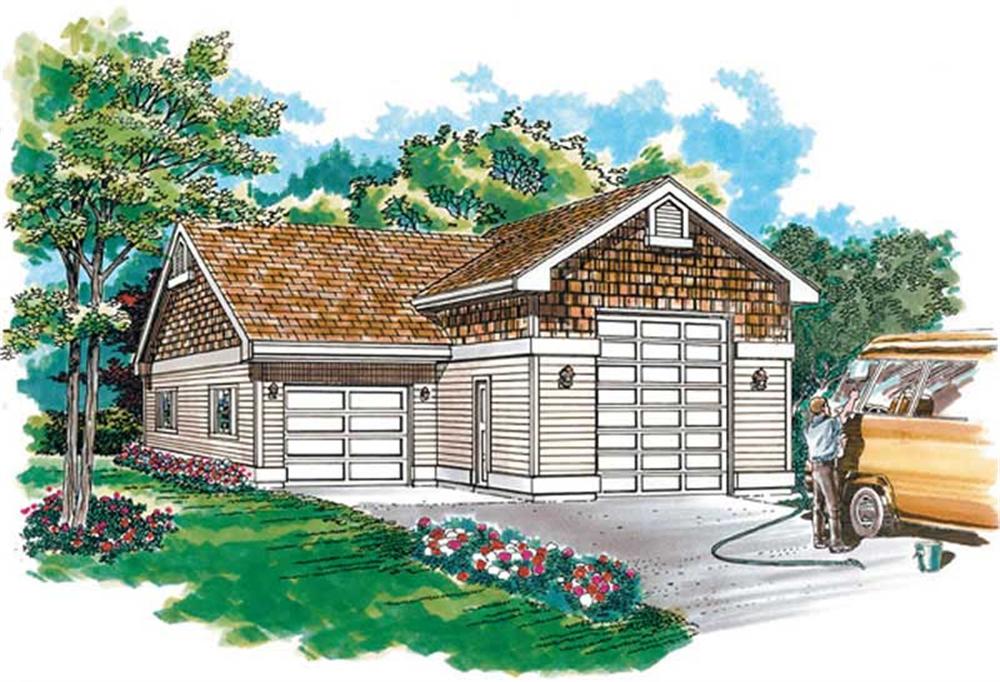 Main image for house plan # 7387