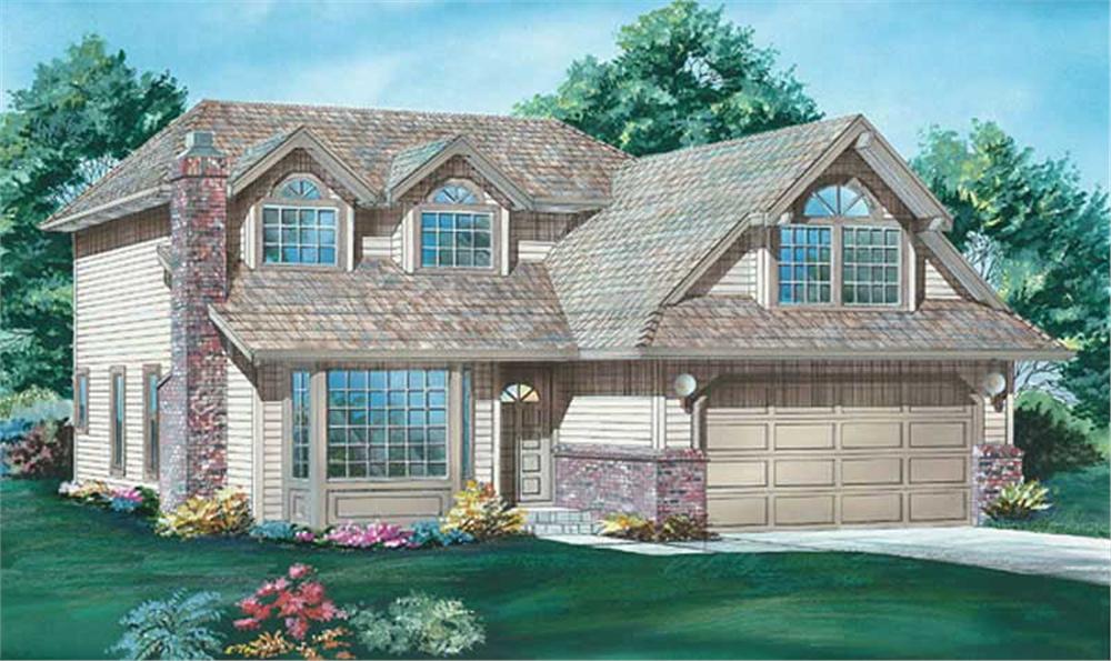 Main image for house plan # 6823