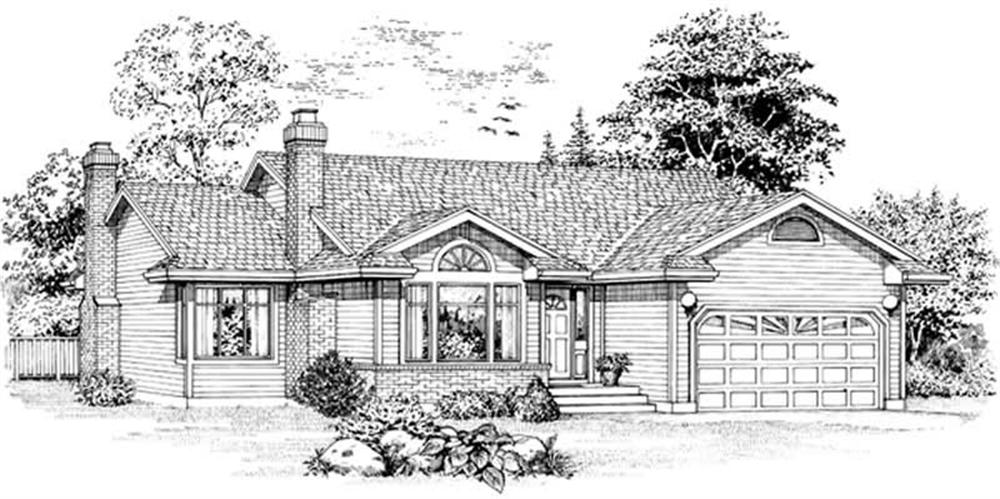 Main image for house plan # 6856