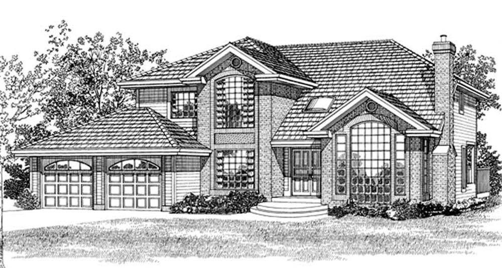 Main image for house plan # 7212