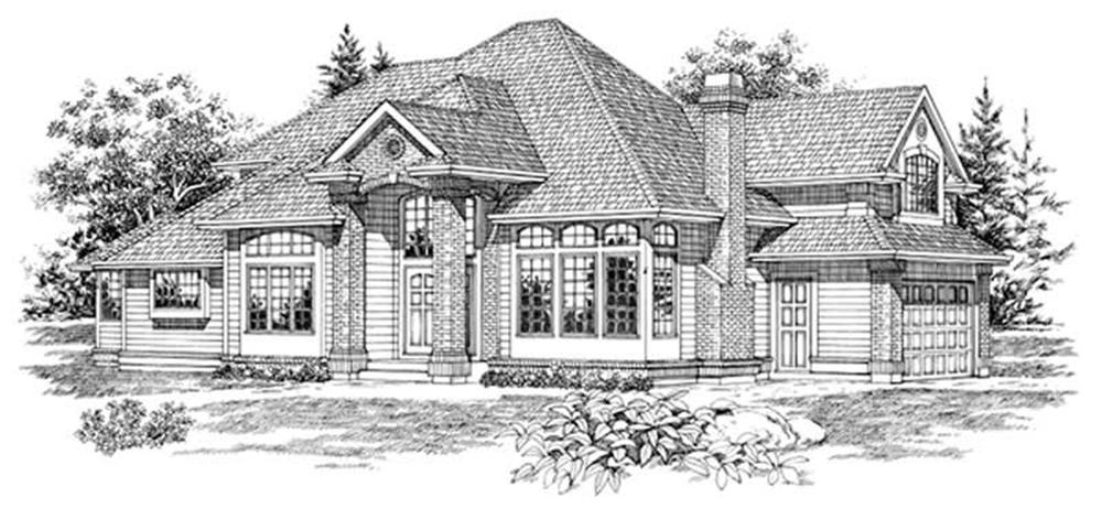 Main image for house plan # 6884