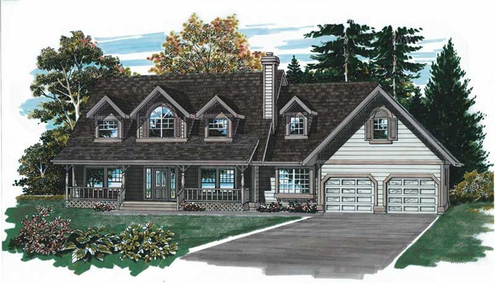 Main image for house plan # 7185