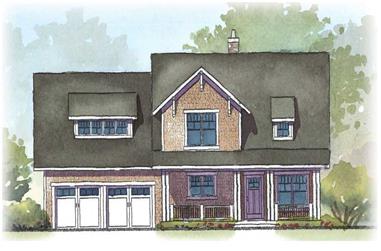 4-Bedroom, 3164 Sq Ft Country House Plan - 168-1016 - Front Exterior