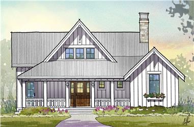 3-Bedroom, 2597 Sq Ft Traditional House Plan - 168-1110 - Front Exterior