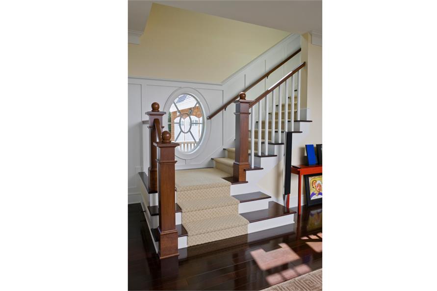Entry Hall: Staircase of this 5-Bedroom,4580 Sq Ft Plan -4580