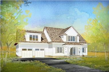 Country House Plan - 5 Bedrms, 4.5 Baths - 4239 Sq Ft - #168-1153