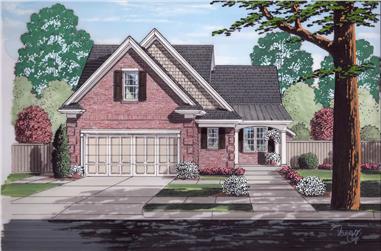 4-Bedroom, 1875 Sq Ft Cottage Home - Plan #169-1050 - Main Exterior