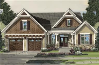 4-Bedroom, 2316 Sq Ft Cottage Home Plan - 169-1149 - Main Exterior