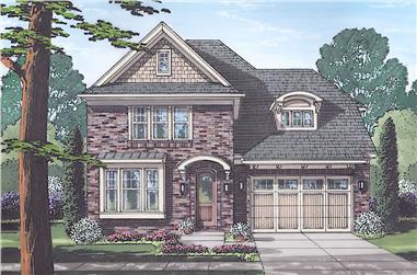 4-Bedroom, 2202 Sq Ft Traditional Home - Plan #169-1185 - Main Exterior