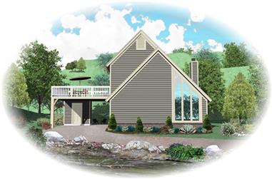 3-Bedroom, 1272 Sq Ft Small House Plans House Plan - 170-1031 - Front Exterior