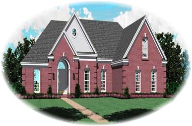 3-Bedroom, 2166 Sq Ft Cape Cod House Plan - 170-1170 - Front Exterior