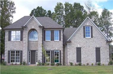 4-Bedroom, 2415 Sq Ft Southern House Plan - 170-1337 - Front Exterior