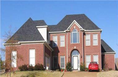 4-Bedroom, 3642 Sq Ft Southern House Plan - 170-1511 - Front Exterior
