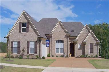 3-Bedroom, 2426 Sq Ft Southern House Plan - 170-1567 - Front Exterior