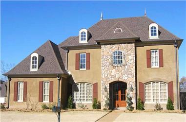 5-Bedroom, 3564 Sq Ft Southern House Plan - 170-1795 - Front Exterior