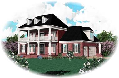 4-Bedroom, 4347 Sq Ft Luxury House Plan - 170-1899 - Front Exterior