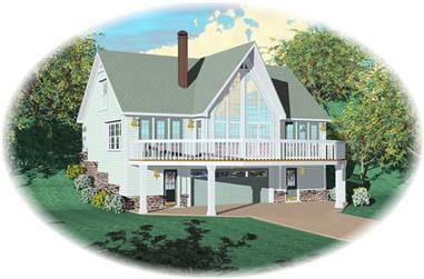 2-Bedroom, 1842 Sq Ft Country House Plan - 170-2642 - Front Exterior