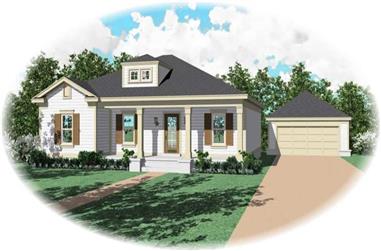 3-Bedroom, 1437 Sq Ft Ranch House Plan - 170-2724 - Front Exterior