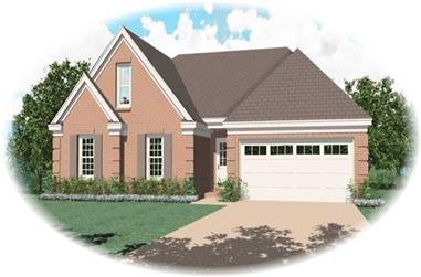 3-Bedroom, 1464 Sq Ft Small House Plans House Plan - 170-2764 - Front Exterior