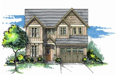 4-Bedroom, 2399 Sq Ft Cottage Home Plan - 171-1314 - Main Exterior