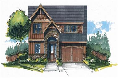 4-Bedroom, 2398 Sq Ft Cottage House Plan - 171-1328 - Front Exterior