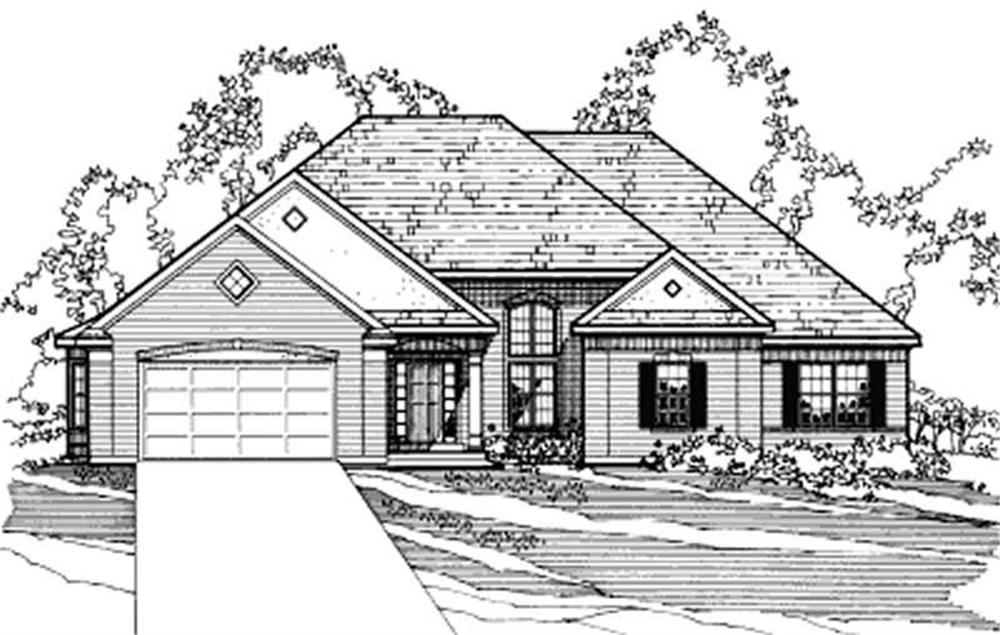 Main image for house plan # 3181