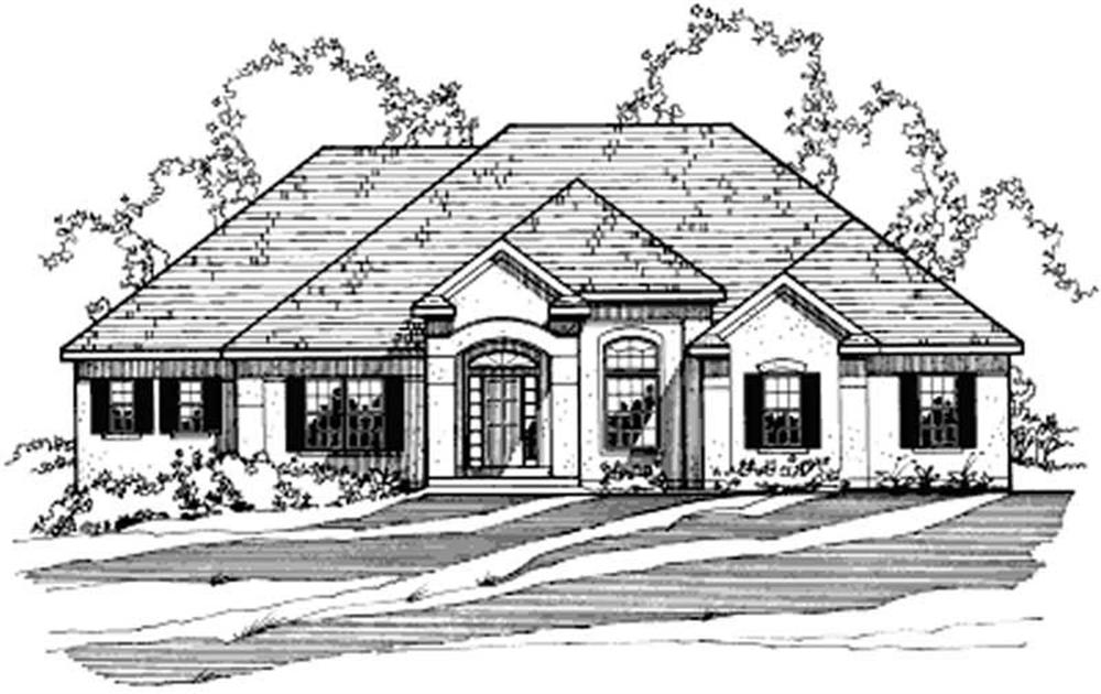 Main image for house plan # 3204