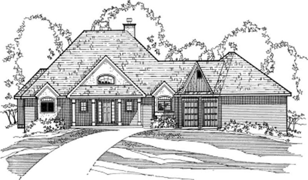Main image for house plan # 3199