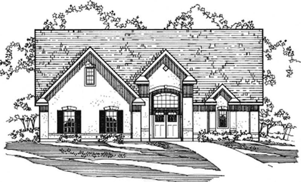 Main image for house plan # 3190