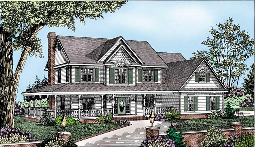 Main image for house plan # 16974