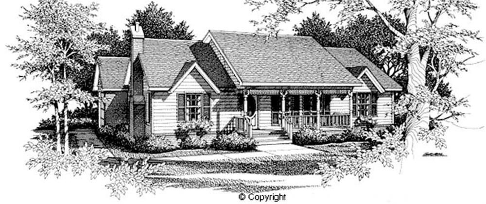 Main image for house plan # 11212